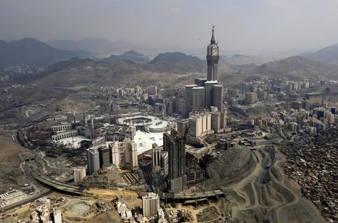 Luxury hotels in Mecca near the Grand Mosque