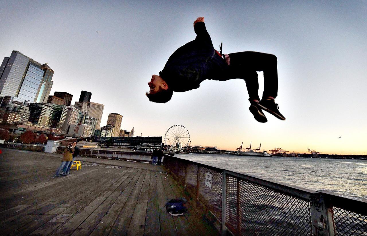 Parkour race